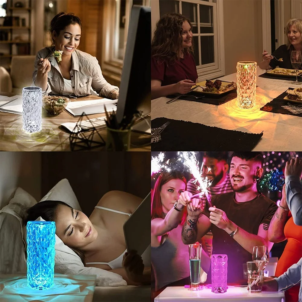 Lámpara Recargable LED RGB