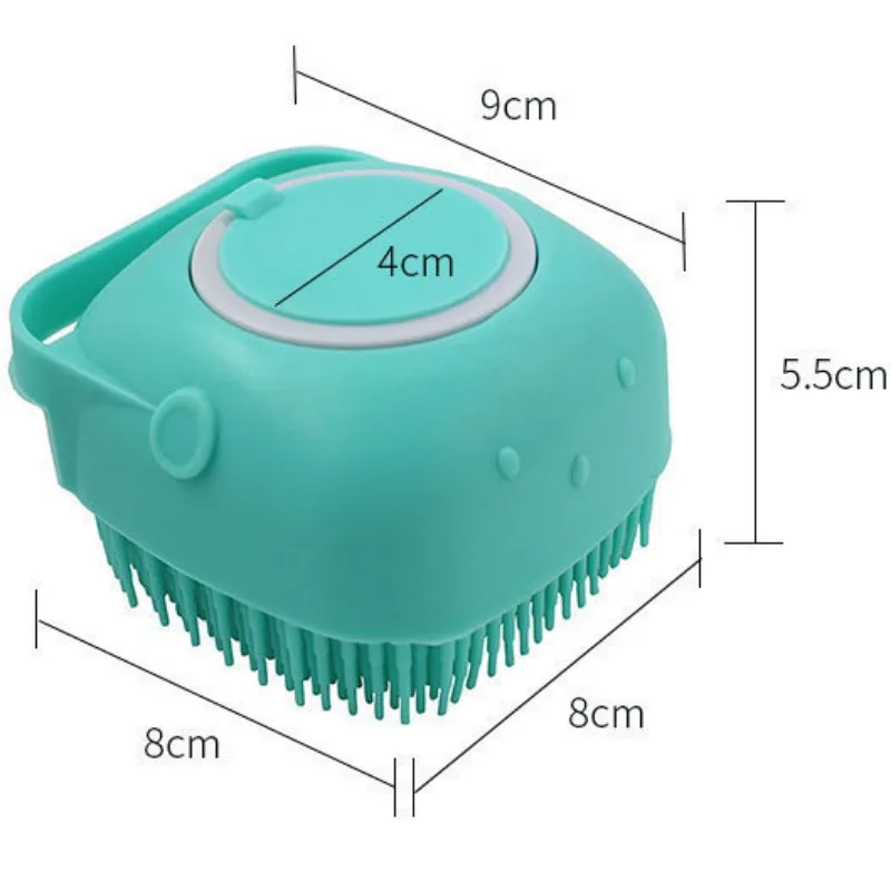 Cepillo de baño de silicona suave