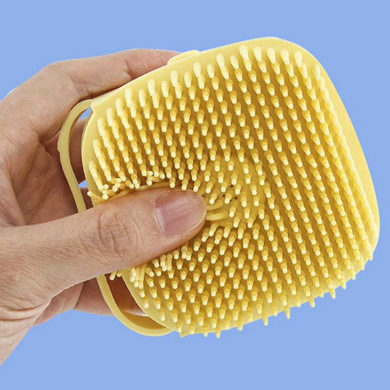 Cepillo de baño de silicona suave