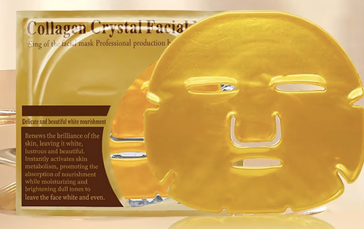 Mascarillas Facial de Cristal de Colágeno