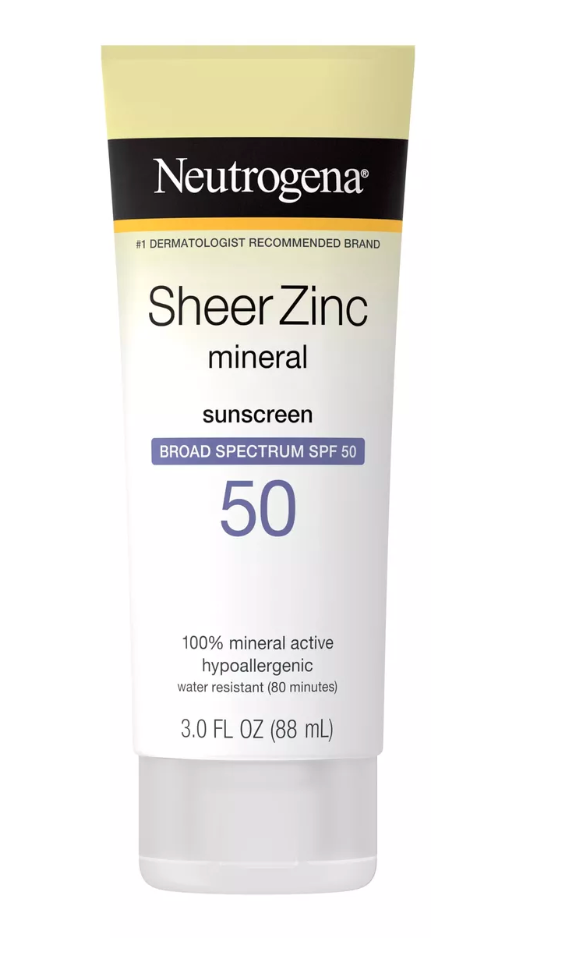 PROTECTOR SOLAR NEUTROGENA SHEER ZINC SPF50