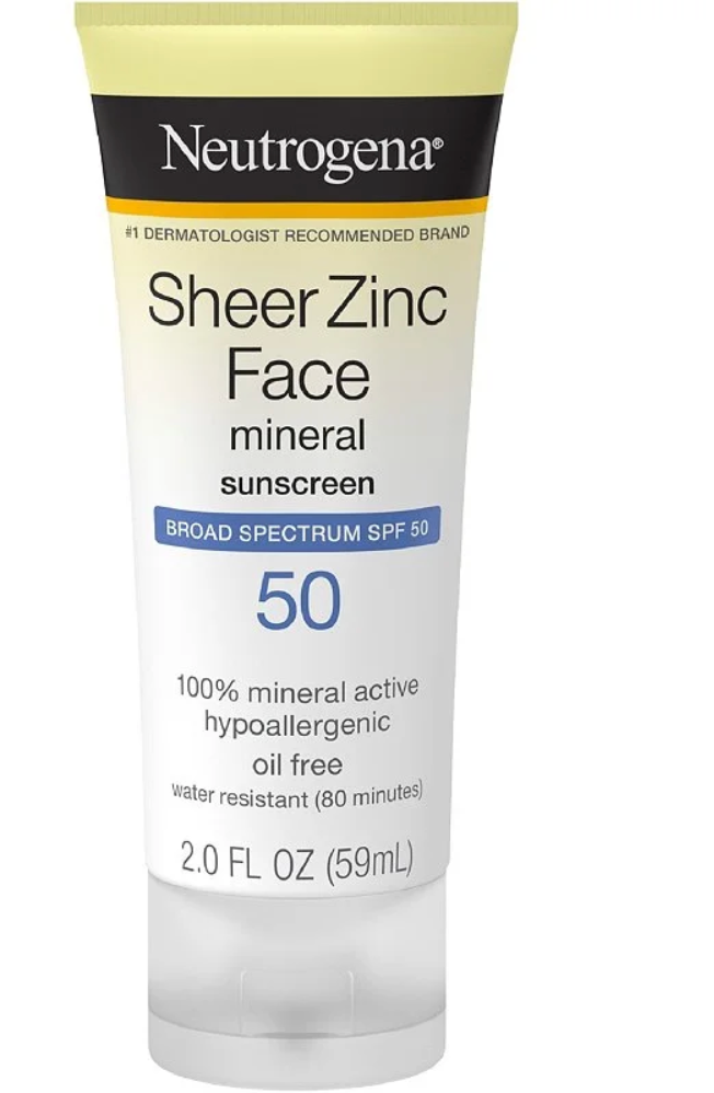PROTECTOR SOLAR NEUTROGENA SHEER ZINC SPF50