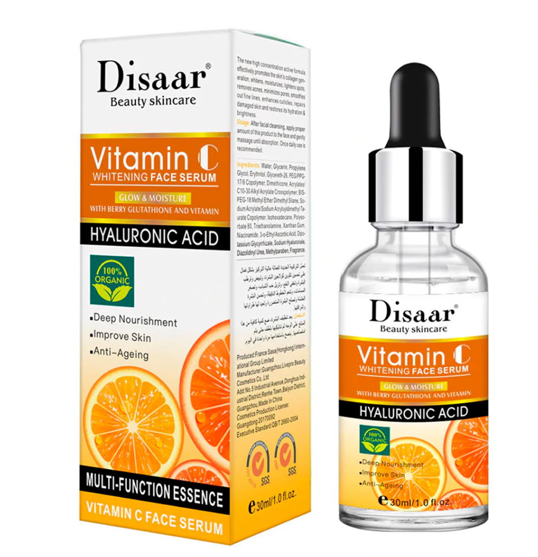 Suero Facial Blanqueador de Vitamina C DISAAR