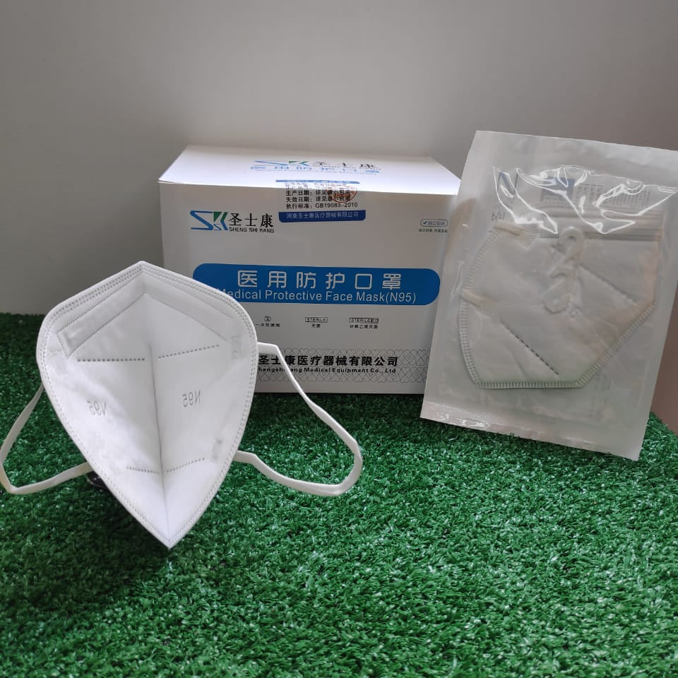 Mascarillas N95 Estéril – Caja de 40 unidades
