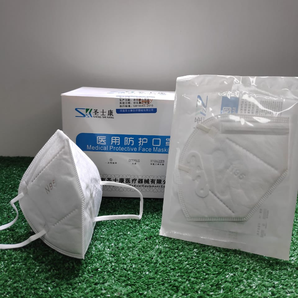 Mascarillas N95 Estéril – Caja de 40 unidades