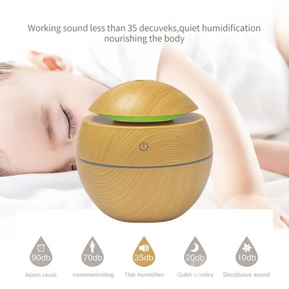 Humidificador Ultrasónico de Niebla Fría de 120ml