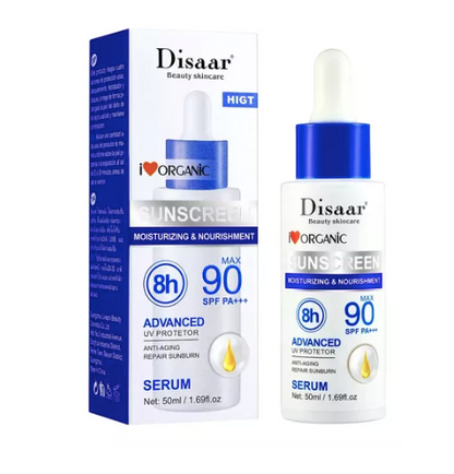 Sérum Protector Solar Orgánico 90 SPF Antiedad de Disaar