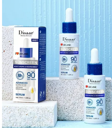 Sérum Protector Solar Orgánico 90 SPF Antiedad de Disaar