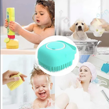 Cepillo de baño de silicona suave