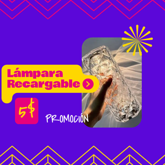 Lámpara Recargable LED RGB