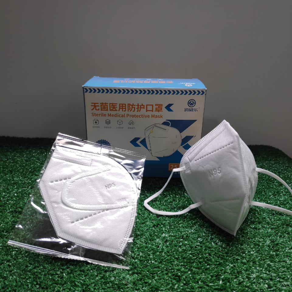 Mascarillas N95 – Caja de 25 unidades